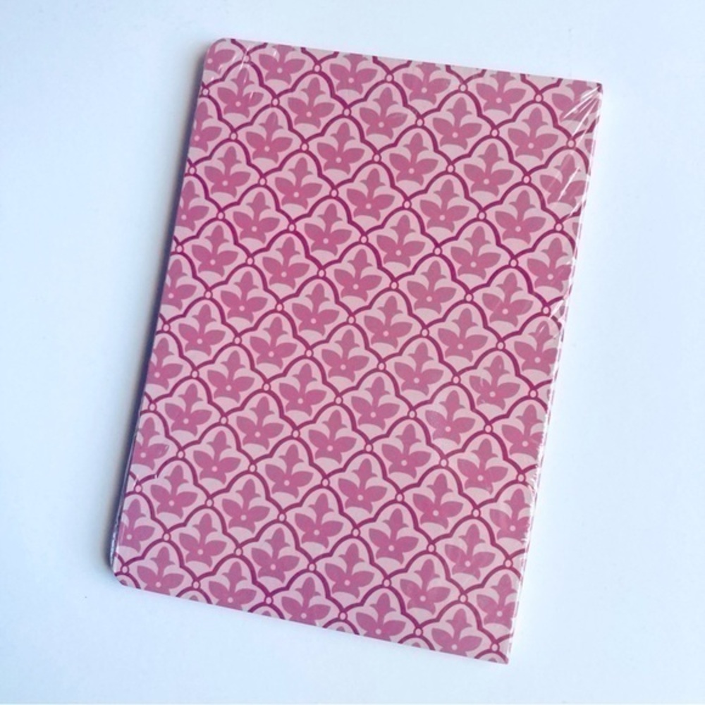 Faux Leather Journal | Pink & Red